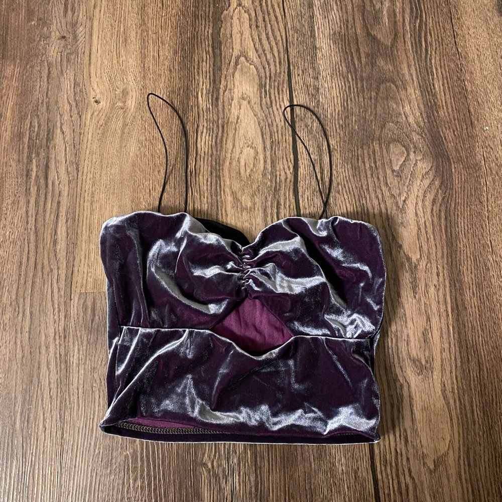 Urban Outfitters Purple Going Out Top